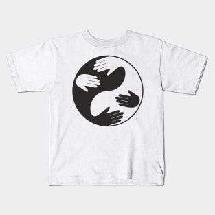 Yin-Yang Snuggling Kids T-Shirt